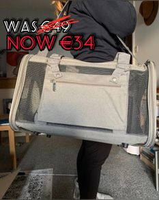 NEW SALE | Cat Carrier Dog Carrier Airline Approved Pet Carriers for Small Cats Dogs Puppies Bunny