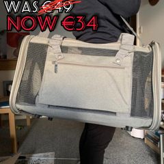 NEW SALE | Cat Carrier Dog Carrier Airline Approved Pet Carriers for Small Cats Dogs Puppies Bunny