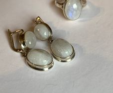 Designer ring & earrings set