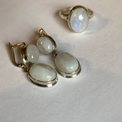 Designer ring & earrings set