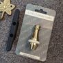 Curtain tie backs and brass pull for blind Image 4
