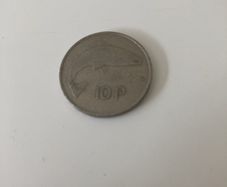 10 Irish pence 1974,1978