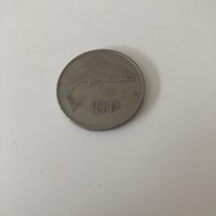 10 Irish pence 1974,1978