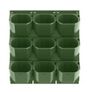 Wall-mounted vertical garden system with irrigation system Image 5