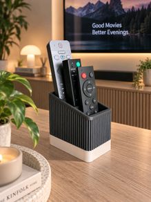 Remote Control Organiser  Ribbed Desktop Storage Holder