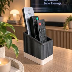 Remote Control Organiser  Ribbed Desktop Storage Holder