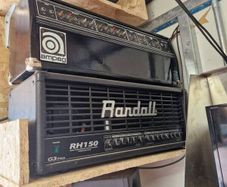2 Randall rh150 amp heads and 2  cabs
