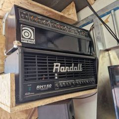 2 Randall rh150 amp heads and 2  cabs