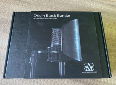 Aston Microphones Origin Black Bundle