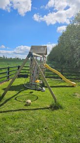 Kids garden climbing frame