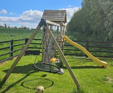 Kids garden climbing frame