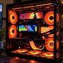 Gaming Pc Ryzen 7 7800x3d Rx 9070 32gb Ddr5 B850 Wifi 7 Dual Lcd Rgb Image 10