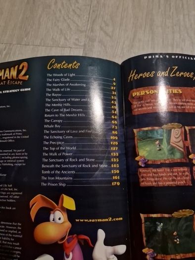 Rayman The great escape The official guide