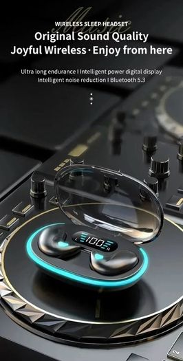 Sleep Earbuds Wireless Headphones Bluetooth 5.3 Noise Reduction Sports