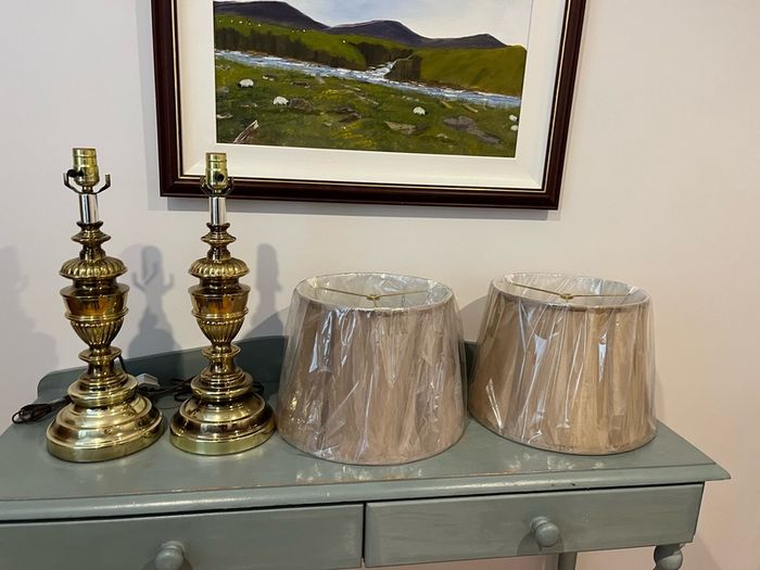 Vintage table lamps