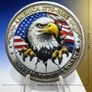 1 pic 250Th Anniversary Patriotic Commemorative Lucky Coins, new. Image 2