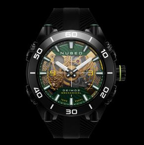 NUBEO Deimos Mens watch skeleton mechanical brand new 2025 model