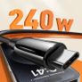 LDNIO LC921c 240W High power PD3.1 Fast charge protocol E-marker chip Fast Charging Charger Data Cable (Phones, Macbooks and more devices) Image 5