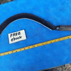 Hand Forged Grass Hook