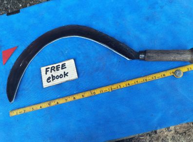 Hand Forged Grass Hook