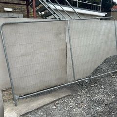 Temporary fencing panels