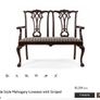 Antique Mahogany Chippendale Love Seat Image 7