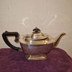 Antique Yeoman silver teapot