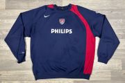 Vintage Early 90s Nike Total 90 USA Sweatshirt Mens XL