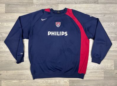 Vintage Early 90s Nike Total 90 USA Sweatshirt Mens XL