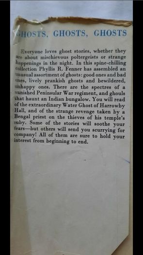 Vintage book 'Ghosts, Ghosts, Ghosts - Phyllis R. Fenner