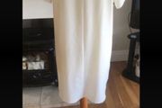 dress ivory tunic dress shirt end &amp; lace detail 10/12