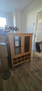 Solid Wood Display / Wine Cabinet
