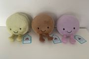 New JELLYCAT Max/ Mona/ May Macarons