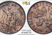 1955 Czechoslovakia 50 Korun PCGS MS64 Liberation from Germany 2643