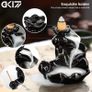 Waterfall Incense Holder Backflow Cone Ceramic Burner Handcrafted Porcelain Censer Incense Stick Stand with 20 Cones Image 3