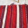 Egyptian kilim rug large red and white handmade Image 2