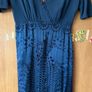 Ghost  cavy silk dress size S /uk 10 , close to new Image 2