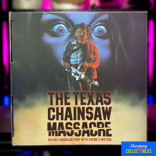 Texas Chainsaw Massacre Chainsaw Trick or Treat Studios 1:1 Prop with Sound