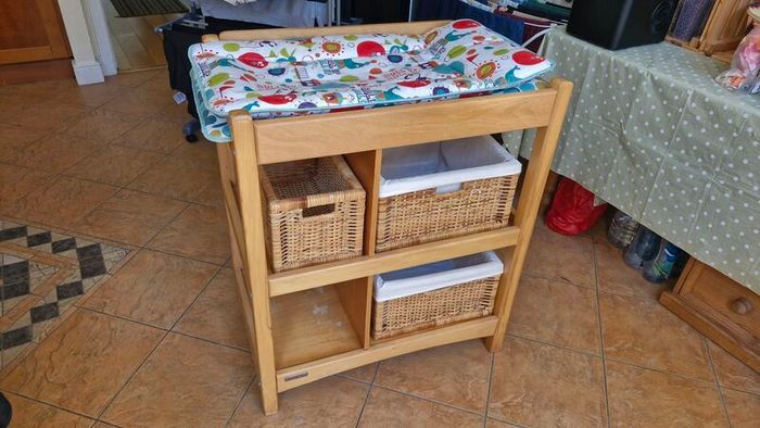 Baby changing table