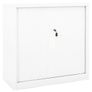 Sliding Door Cabinet White Image 2