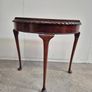 Vintage Half Moon Console Table Image 5
