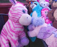 cuddley toys.