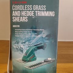 Cordless grass & hedge shears