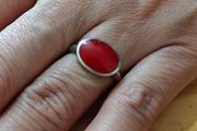 Sterling Silver Ring - Size O - Stamped for Silver (S20)