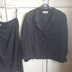 Jacket and skirt set