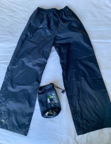 Trespass Qikpac kids waterproof trousers