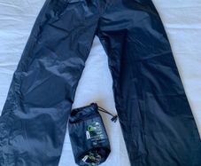 Trespass Qikpac kids waterproof trousers