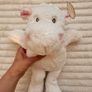 Mumbles White Pink Hippo Plush Soft Only approx. 25 cm. (without legs) MM606 Please see photos Image 4