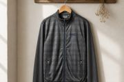 Vintage Everlast Plaid Track Jacket Mens Large