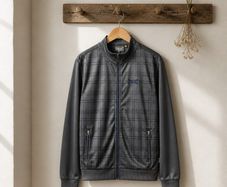 Vintage Everlast Plaid Track Jacket Mens Large
